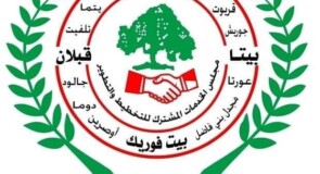 الية توزيع المياه في بلدة قصرة