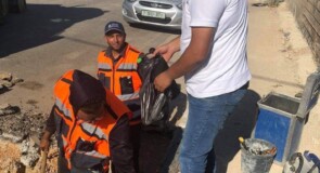 تحويل مسار النقطة الشرقية لتغذي عدة مناطق واسعة من البلدة
