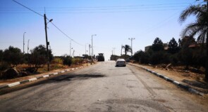 فتح المدخل الرئيسي لبلدة قصرة