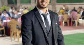 تهنئة للشاب عبد الله امجد الحج احمد بمناسبة الزواج