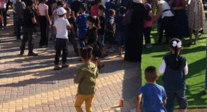 الحفل الترفيهي للاطفال في حديقة قصرة العامة
