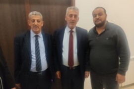 الاجتماع مع وزير الحكم المحلي والوقوف على اهم المطالب والاحتياجات للبلديات والقرى المشاركة