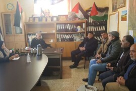 زيارة مجلس الخدمات المشترك للتخطيط والتطوير – منطقة جنوب شرق محافظة نابلس أ الى بلدية قصرة
