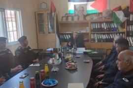 زيارة وفد من مديرية الدفاع المدني الى بلدية قصرة