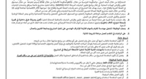 حاجة بلدية قصرة الى عدد من الوظائف حسب ما هو موضح في الاعلان المرفق ادناه