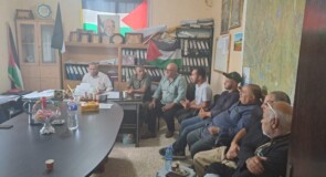 اجتماع بلدية قصرة وعدد من المزارعين مع الاغاثة الزراعية الفلسطينية