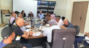 لقاء مع مجموعة المؤسسات التنموية وهي التعاون من اجل السلام