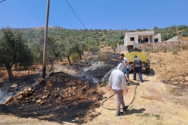 اندلاع حريق في المنطقة الغربية وتمت السيطرة عليه